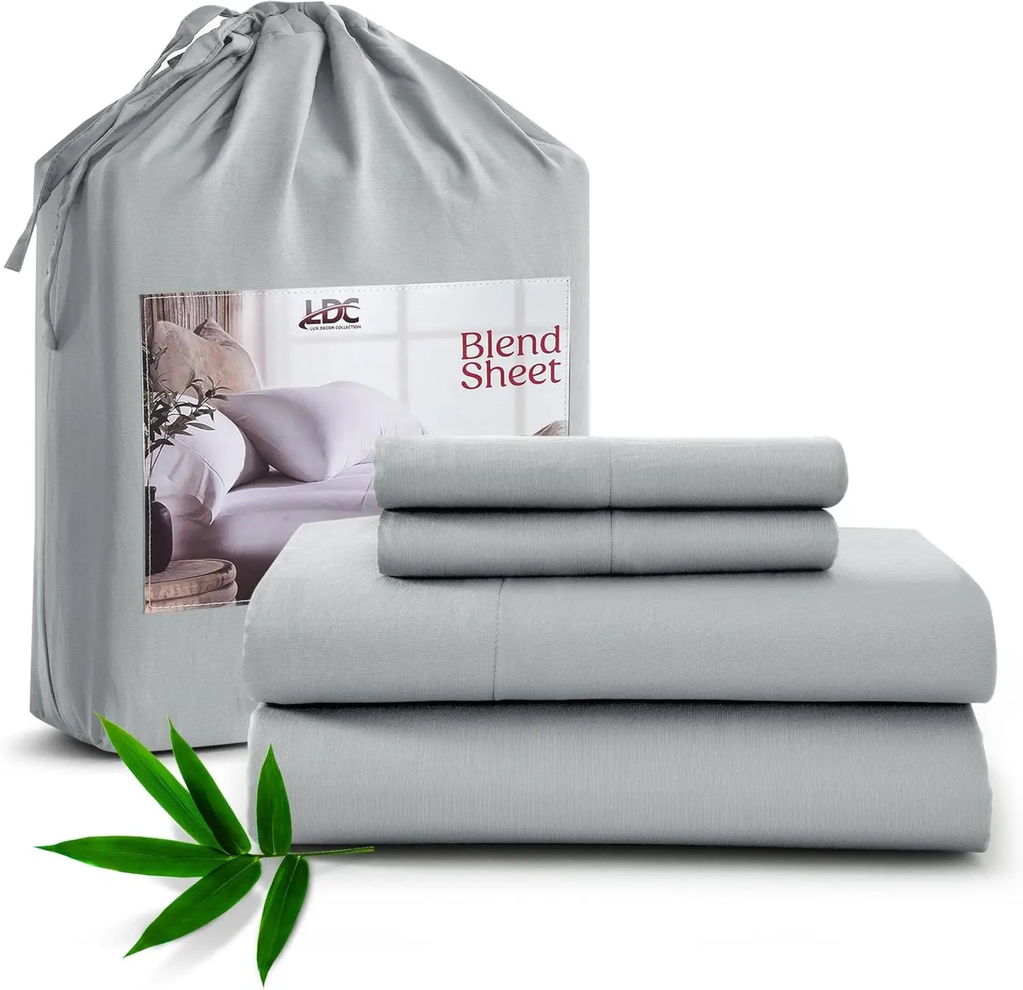 Bamboo, Breathable & Soft, Hotel Luxury Silky Bedding