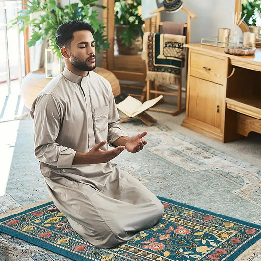Prayer Mats Soft Oriental Style Prayer Rugs
\