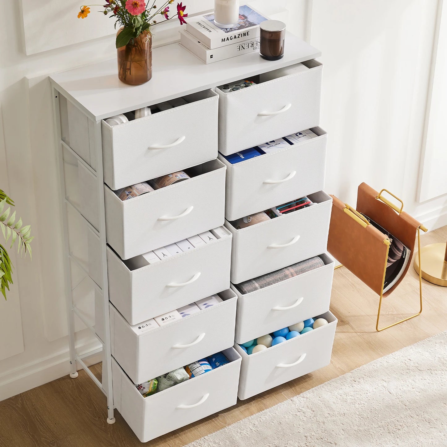 Fabric Drawers Chest Wardrobe Closet
