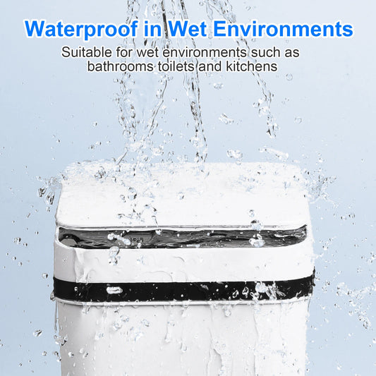 2 Pack Bathroom Automatic Touchless Trash Cans