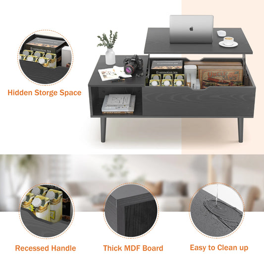 Lift Top Coffee Tables Adjustable Storage