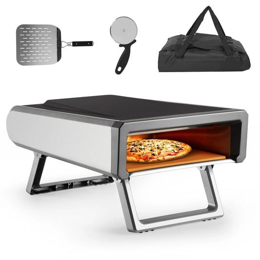 \12" Pizza Oven Outdoor with Gas Powered Propane