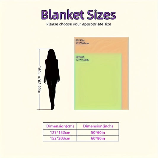 Velvet Double Reversible Sherpa Fleece Throw 5Lbs