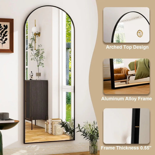 26" x 71" - Aluminum Alloy Full Length Mirror