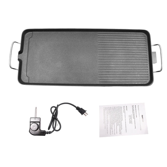 1500W Electric Barbecue Grill Hibachi Griddle Indoor Outdoor