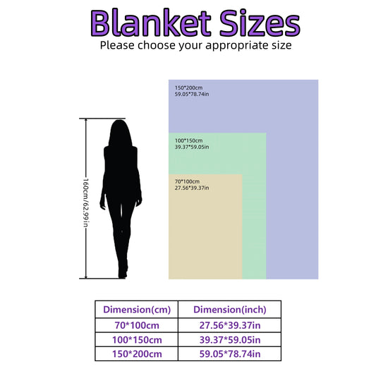 Plush 1pc Luxurious Fleece Blanket - Throw