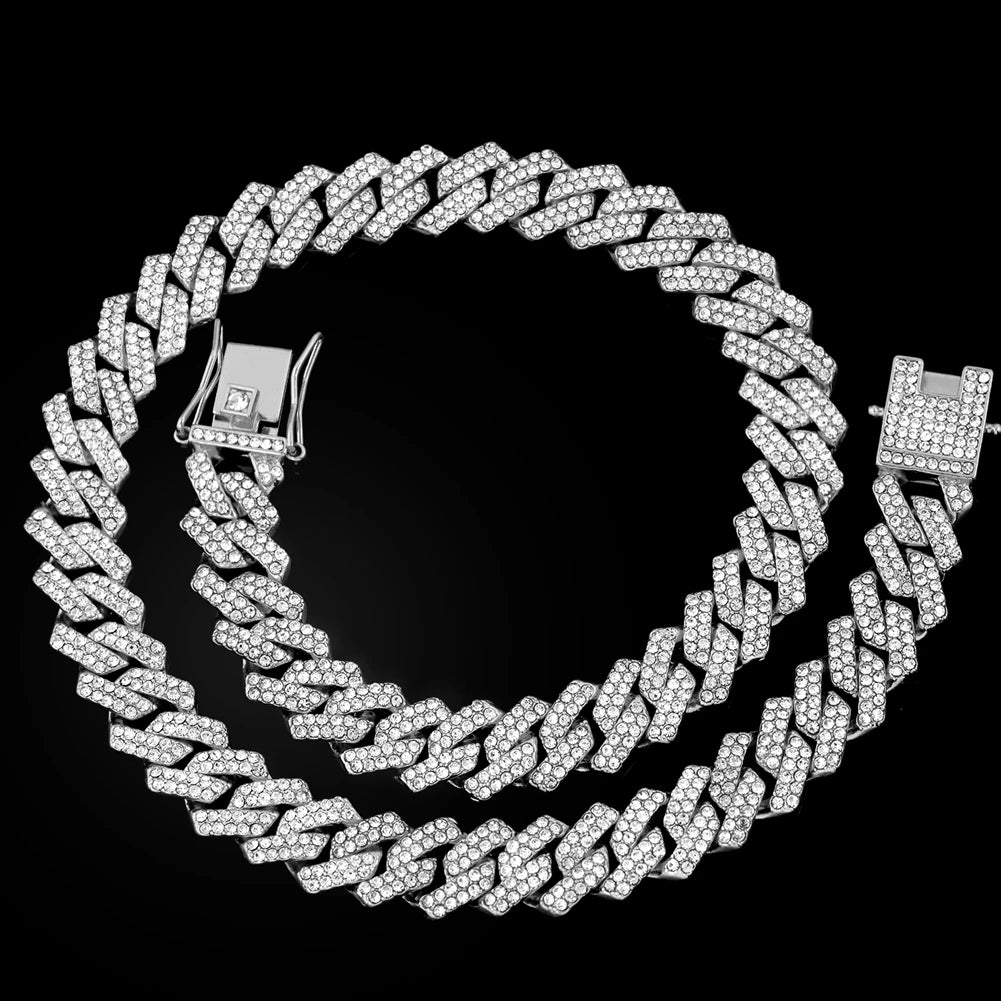 20-Inch  Double  Chain Unisex  Necklace