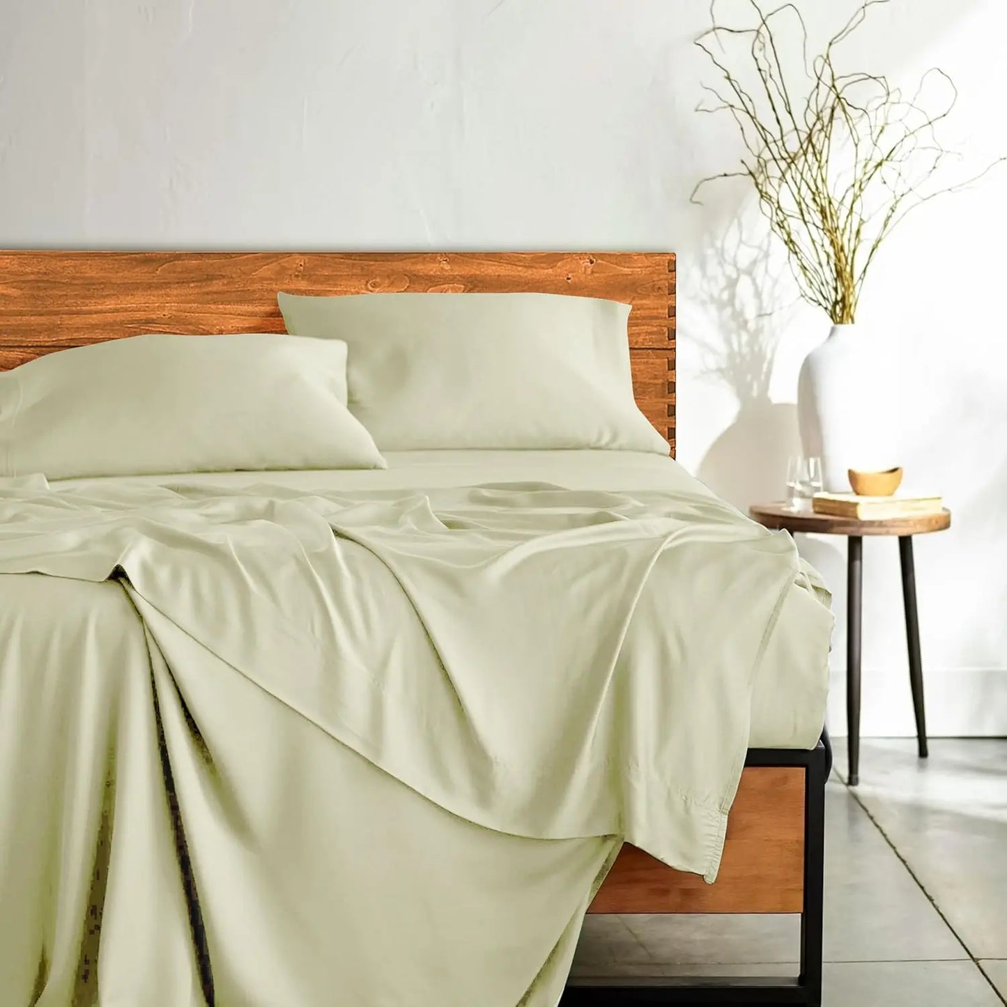 Bamboo, Breathable & Soft, Hotel Luxury Silky Bedding