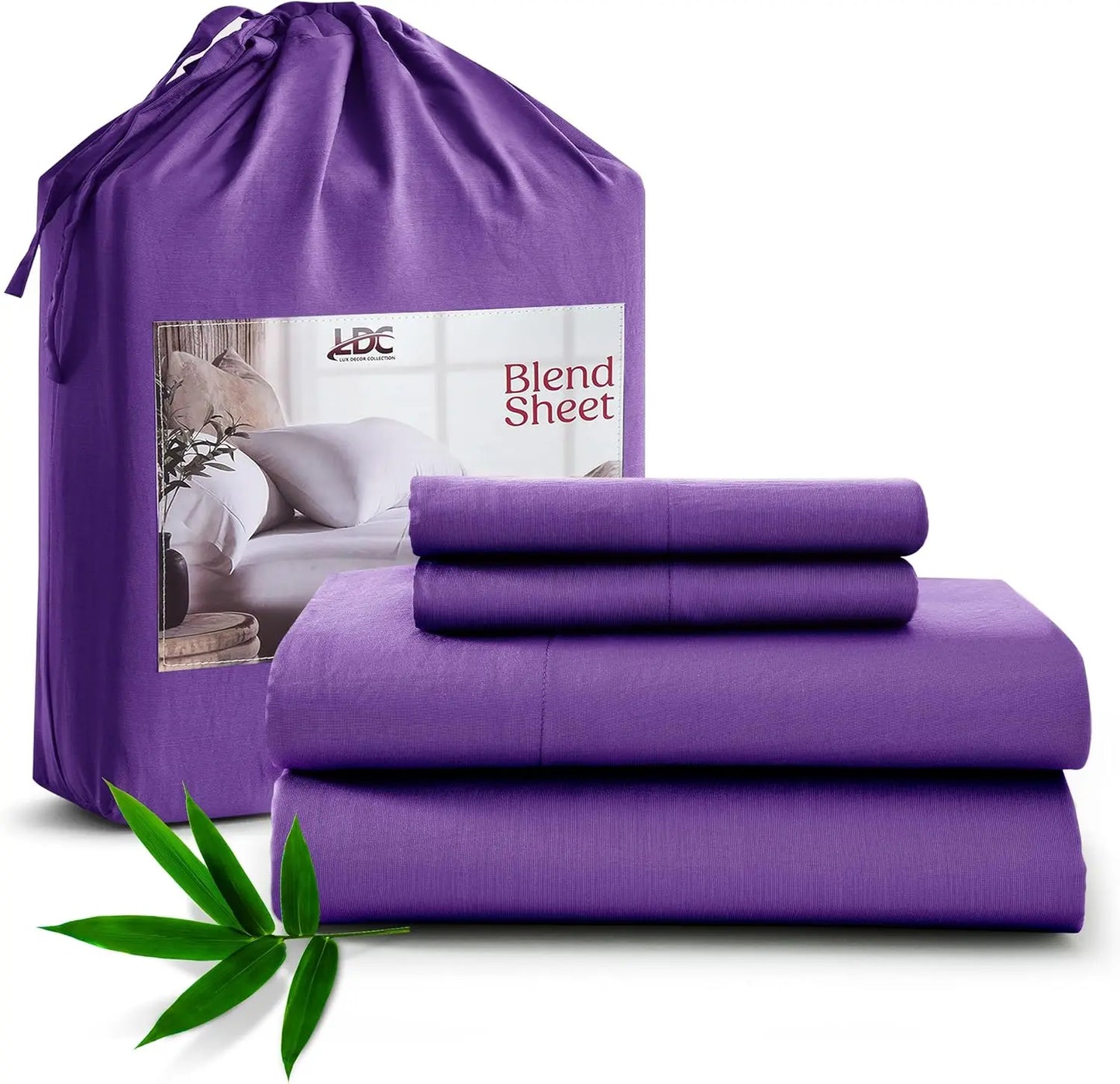 Bamboo, Breathable & Soft, Hotel Luxury Silky Bedding
