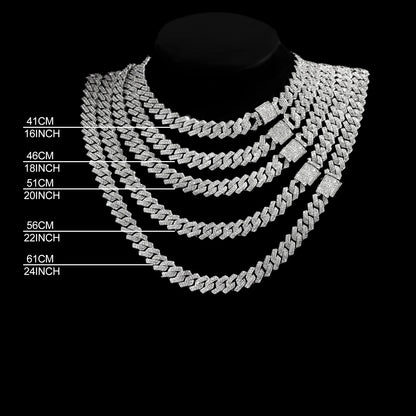 20-Inch  Double  Chain Unisex  Necklace