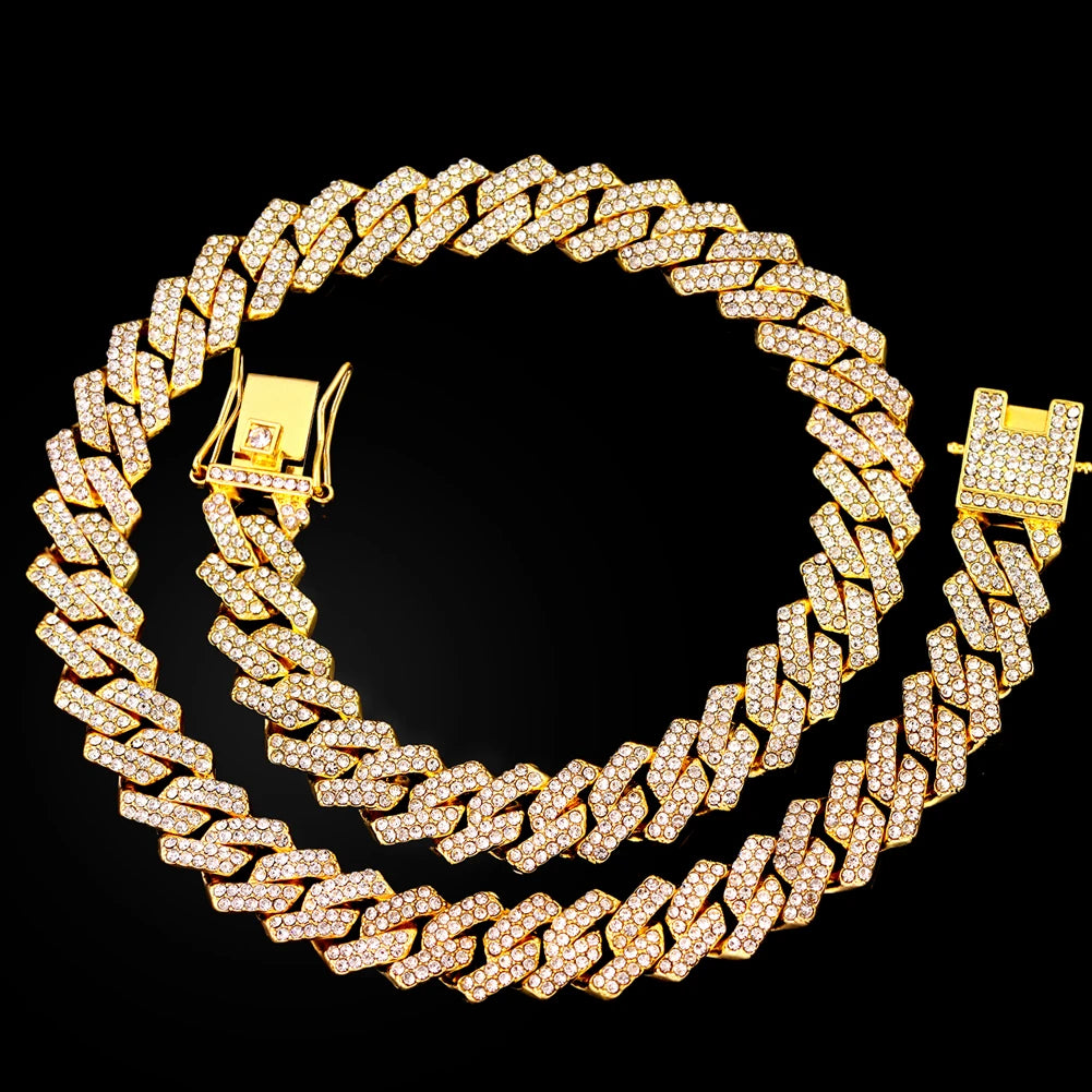 20-Inch  Double  Chain Unisex  Necklace