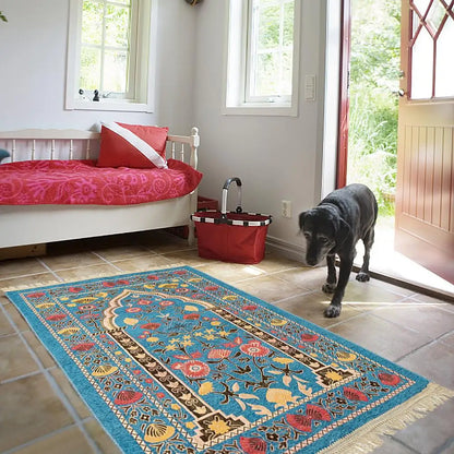 Prayer Mats Soft Oriental Style Prayer Rugs 

\