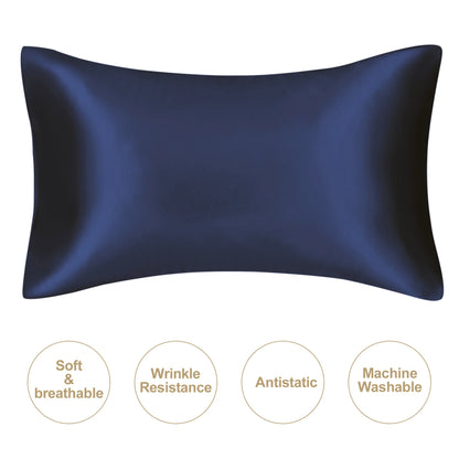 Satin silky pillowcase natural silk
