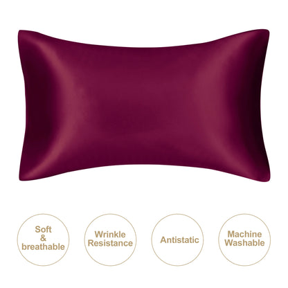 Satin silky pillowcase natural silk