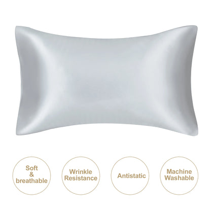 Satin silky pillowcase natural silk