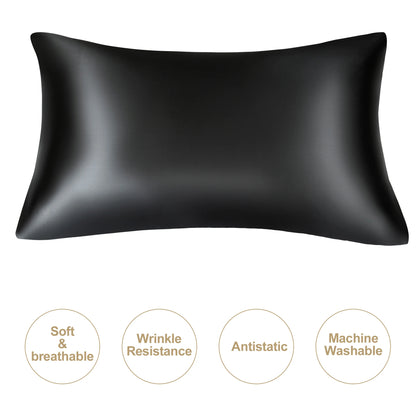 Satin silky pillowcase natural silk