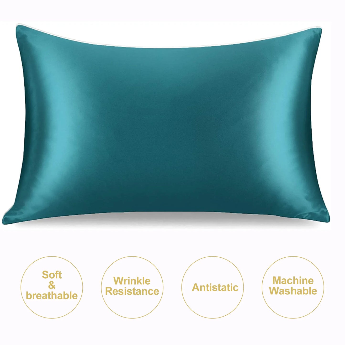 Satin silky pillowcase natural silk