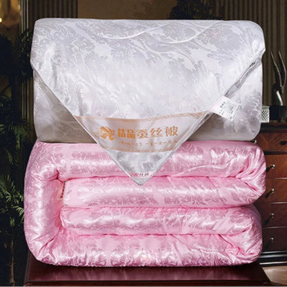 100% Natural Silk Winter  Comforters King, Queen, Twin &, Full Size