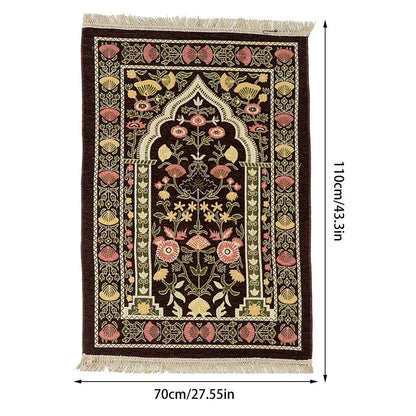 Prayer Mats Soft Oriental Style Prayer Rugs 

\