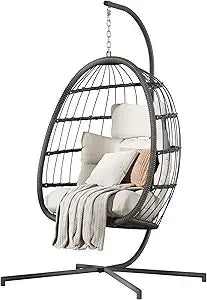 Patio Hammock Swing Chair with Cushion Loveseat