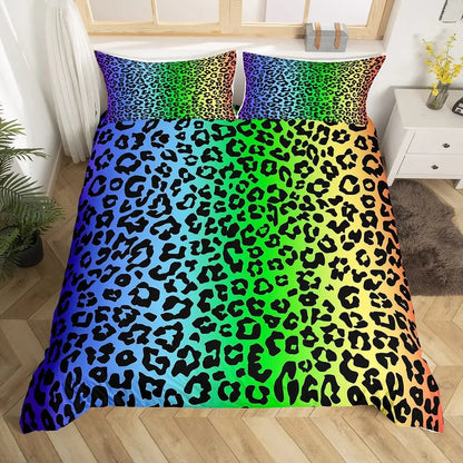 Leopard Print Bedding for Kids, Teens, Adults with Pillowcase