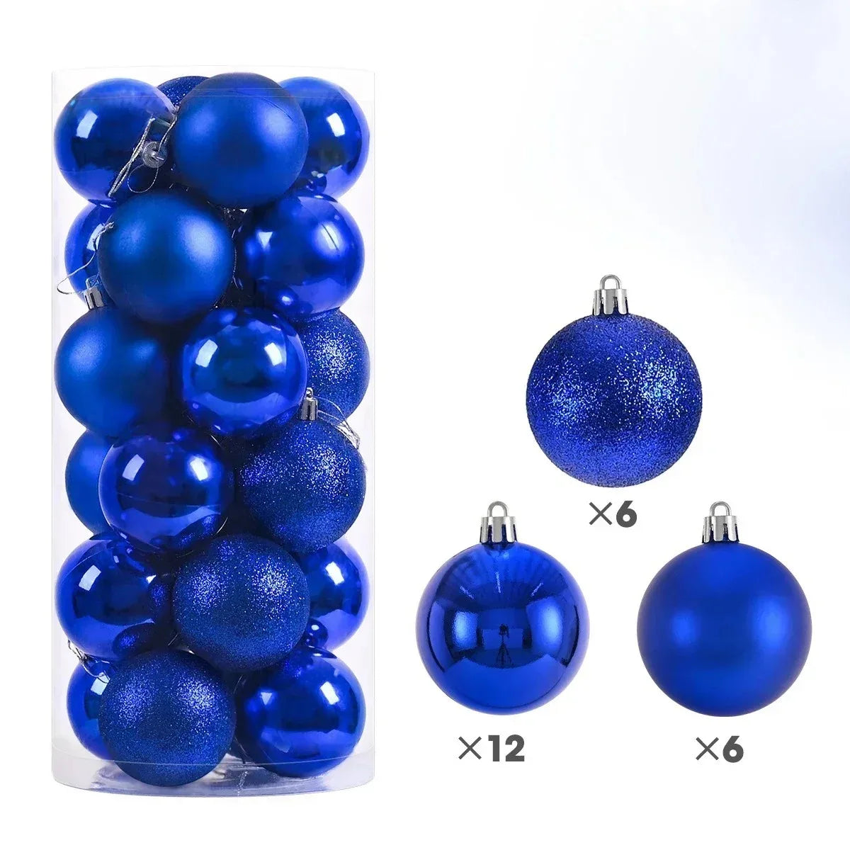 24Pcs  Christmas Tree Hanging Ornaments
