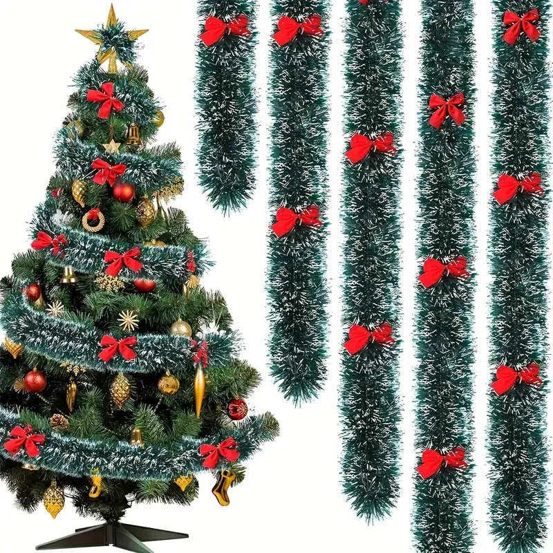 Garland Xmas Tree Hanging Pendent  Wreath Ornament