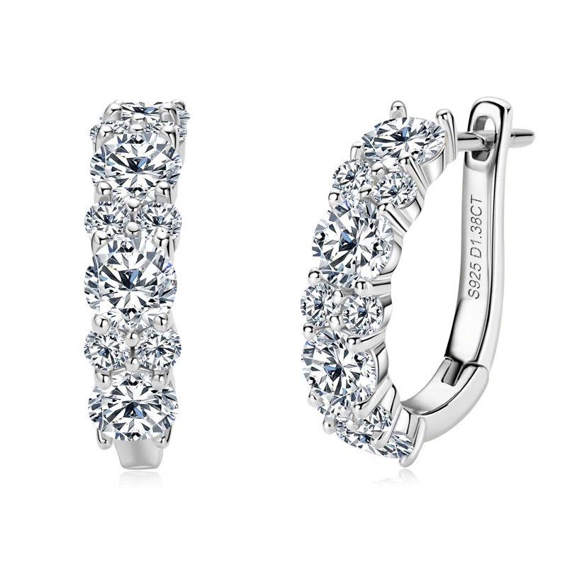 Sparking  Hoop Earrings