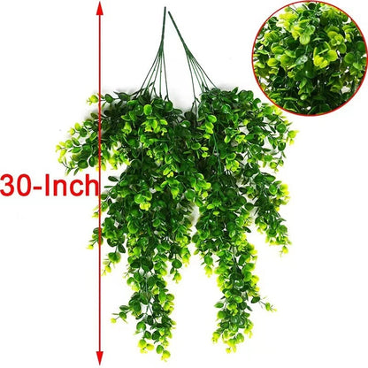 Artificial Eucalyptus Wall Hanging  Plant