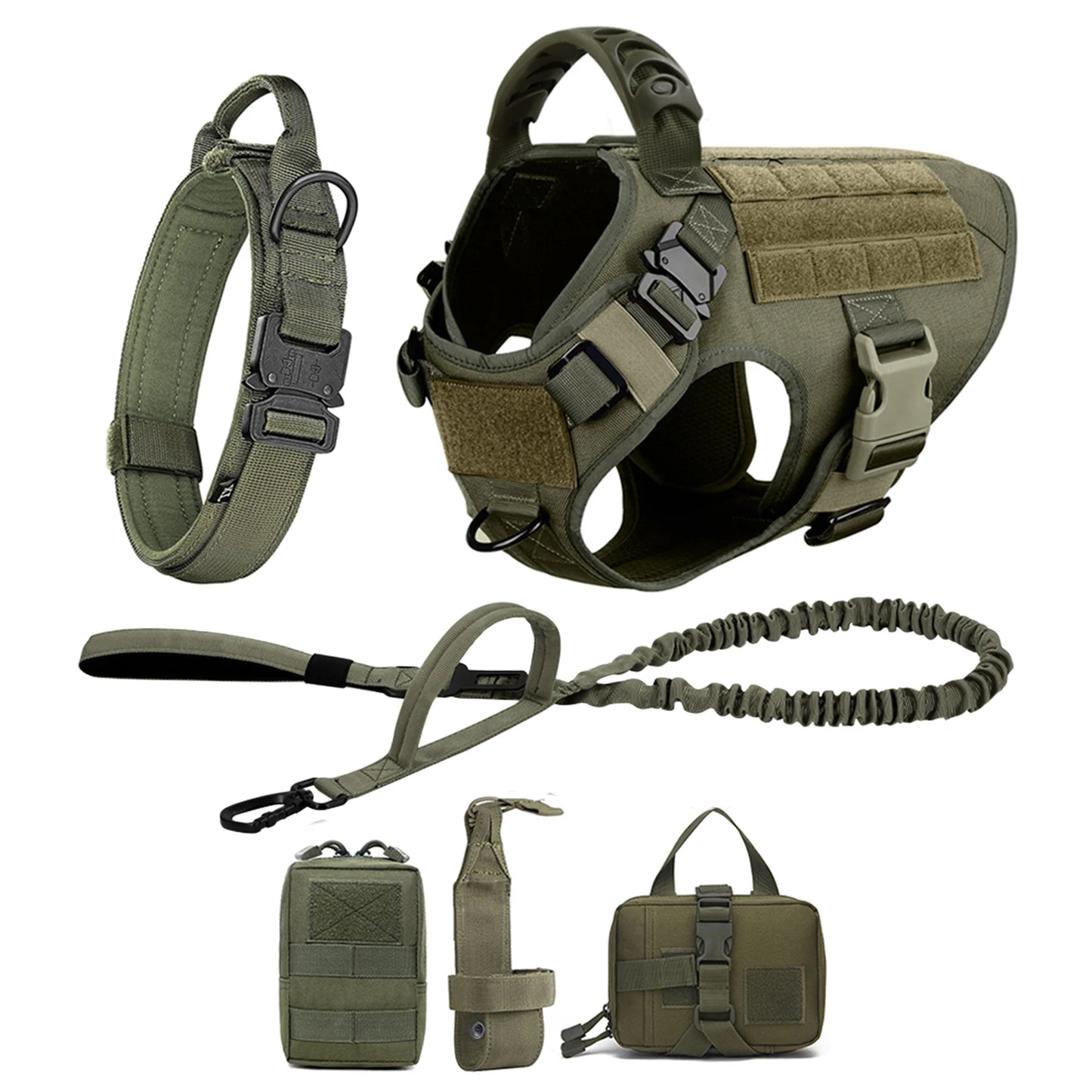 Harness Leash Set For Training German Shepard Medium _Large Dogs