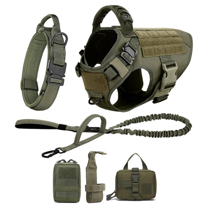 Harness Leash Set For Training German Shepard Medium _Large Dogs