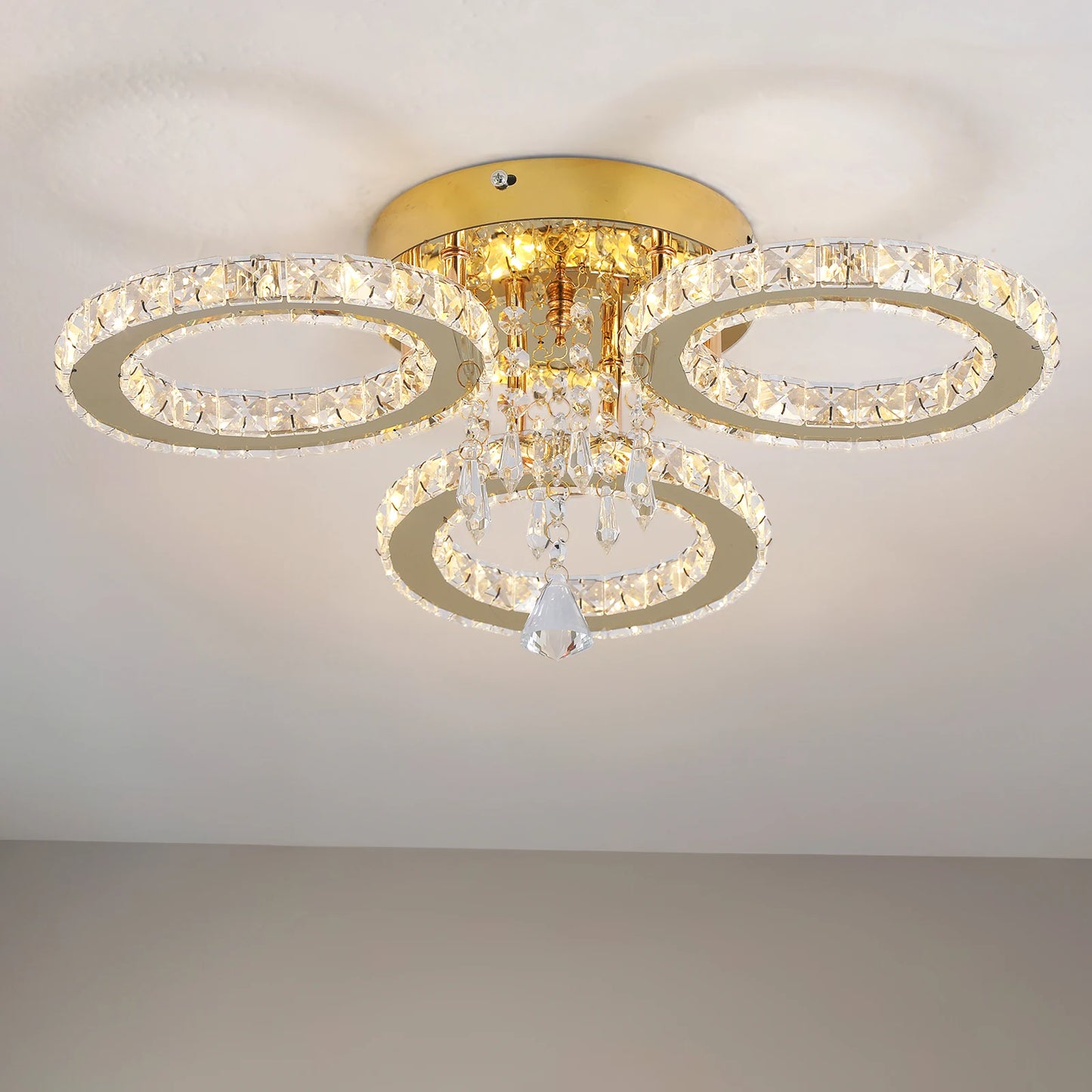 Led Ceiling Light Crystal Chandelier  l