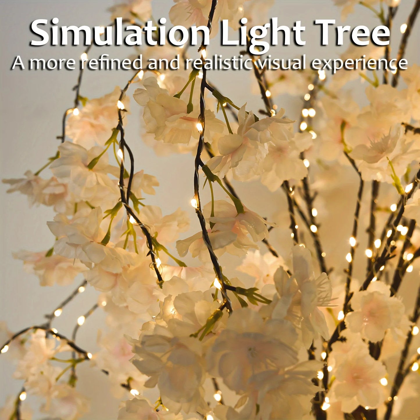 Cherry Blossom Tree Light, 6ft Lighted Trees for Decoration Inside