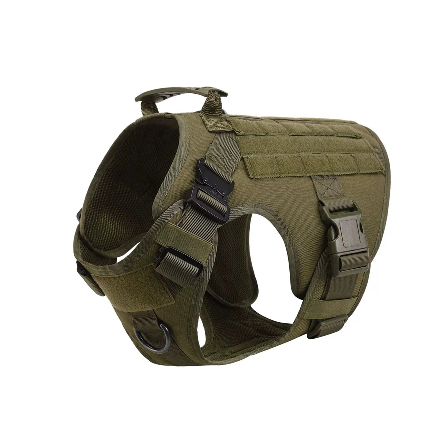 Tactical Dog Harness Collar Leash For Medium Large Dogs