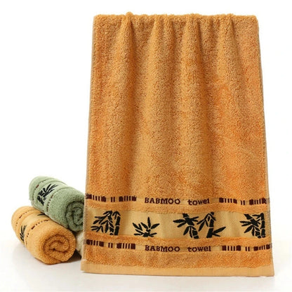 Set of 1/4/6 Bamboo Fiber Towels Sets Home Bath Towels