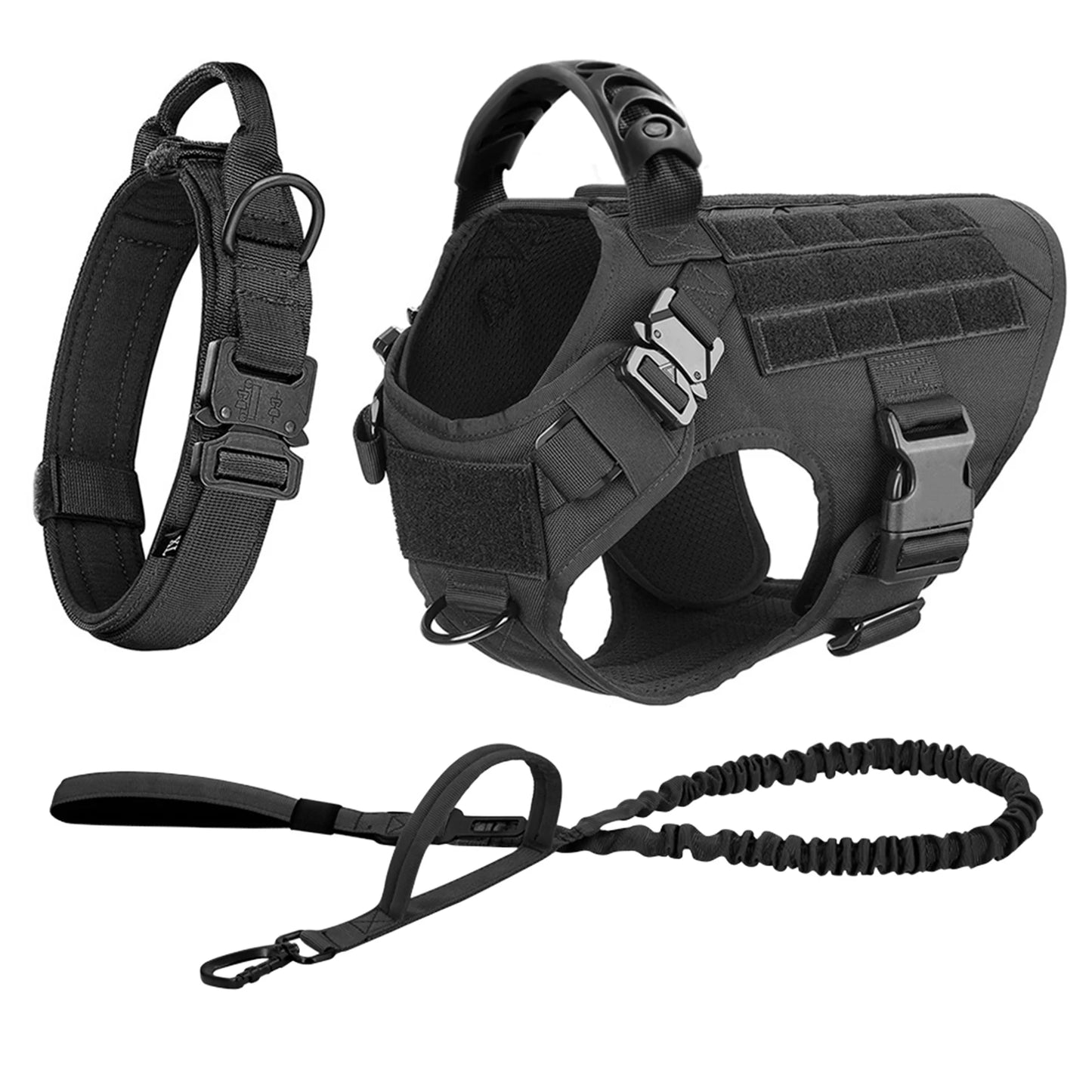 Harness Leash Set For Training German Shepard Medium _Large Dogs