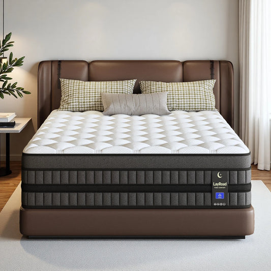 Memory Foam Spring Mattress. Twin Full Queen King Medium Firm
