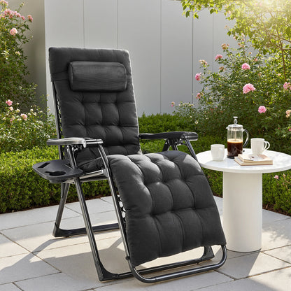 2 Recliner Camping Patio Lounge Chairs