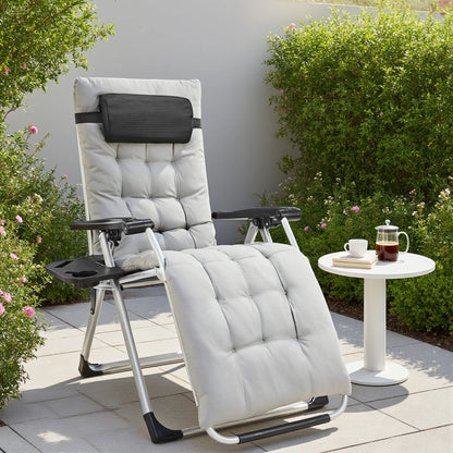 2 Recliner Camping Patio Lounge Chairs