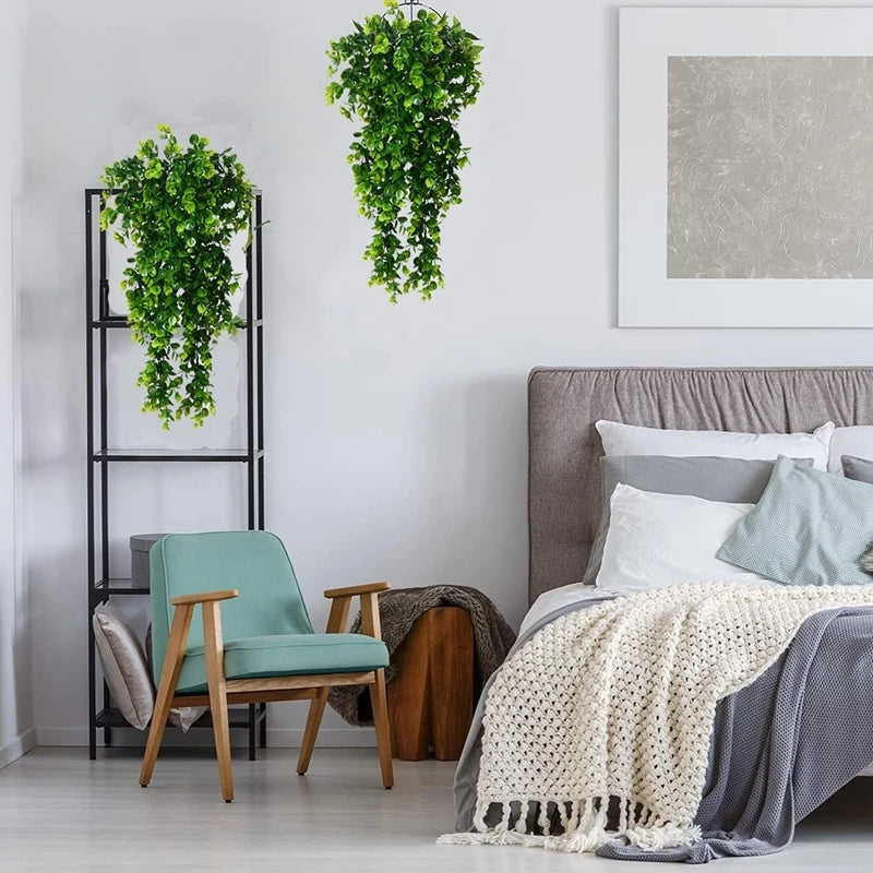 Artificial Eucalyptus Wall Hanging  Plant