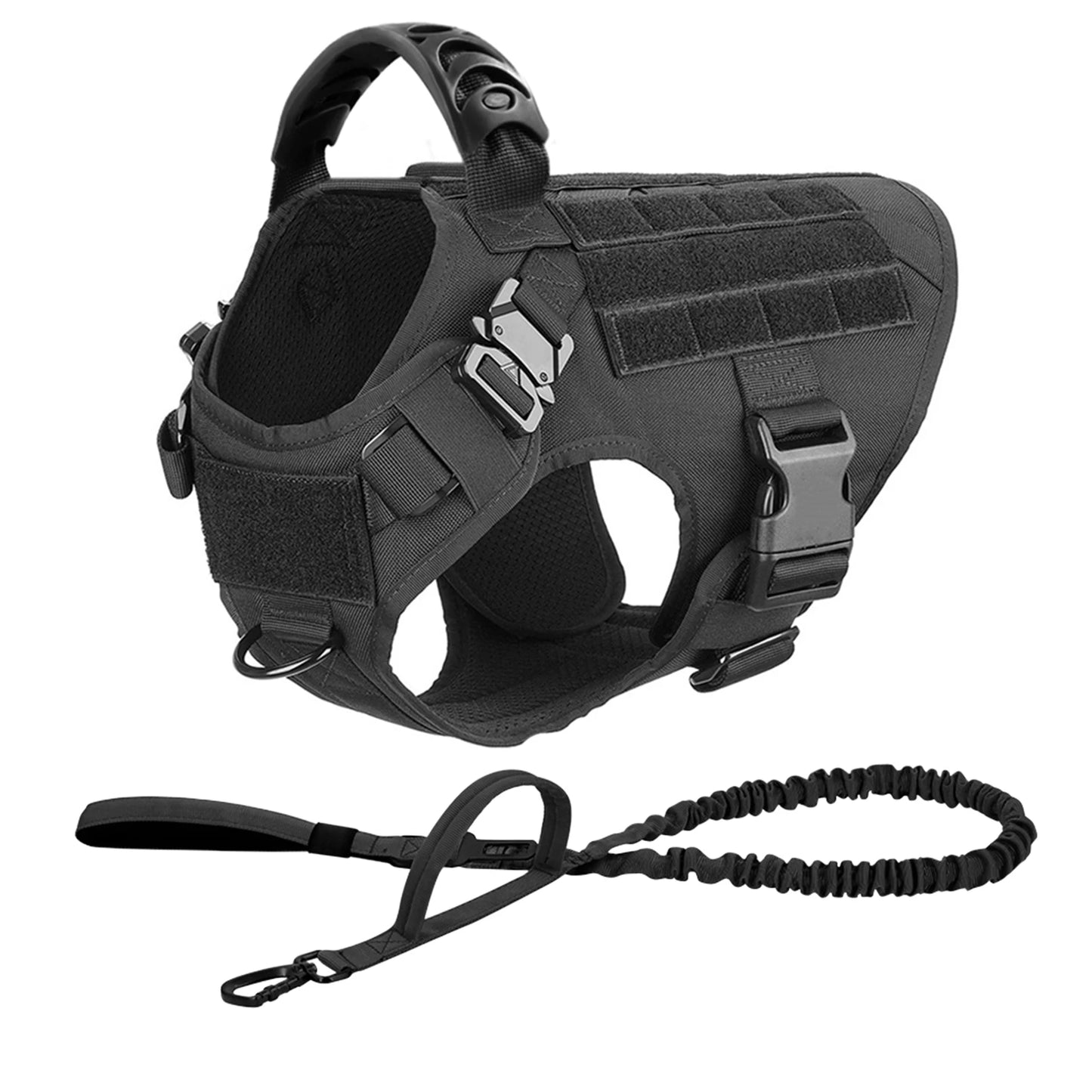 Harness Leash Set For Training German Shepard Medium _Large Dogs