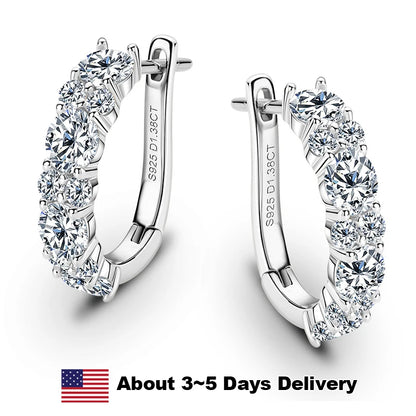 Sparking  Hoop Earrings
