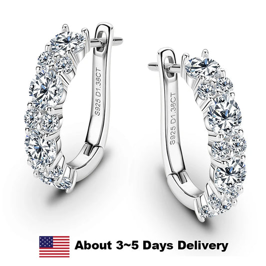Sparking  Hoop Earrings
