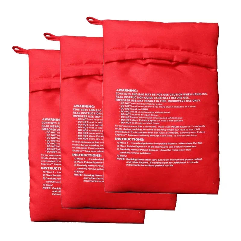 Reusable Express Microwave Potato Cooker Bag