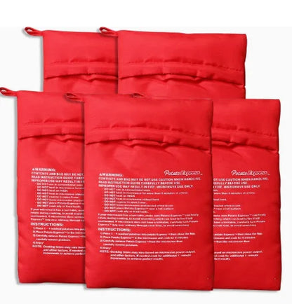 Reusable Express Microwave Potato Cooker Bag