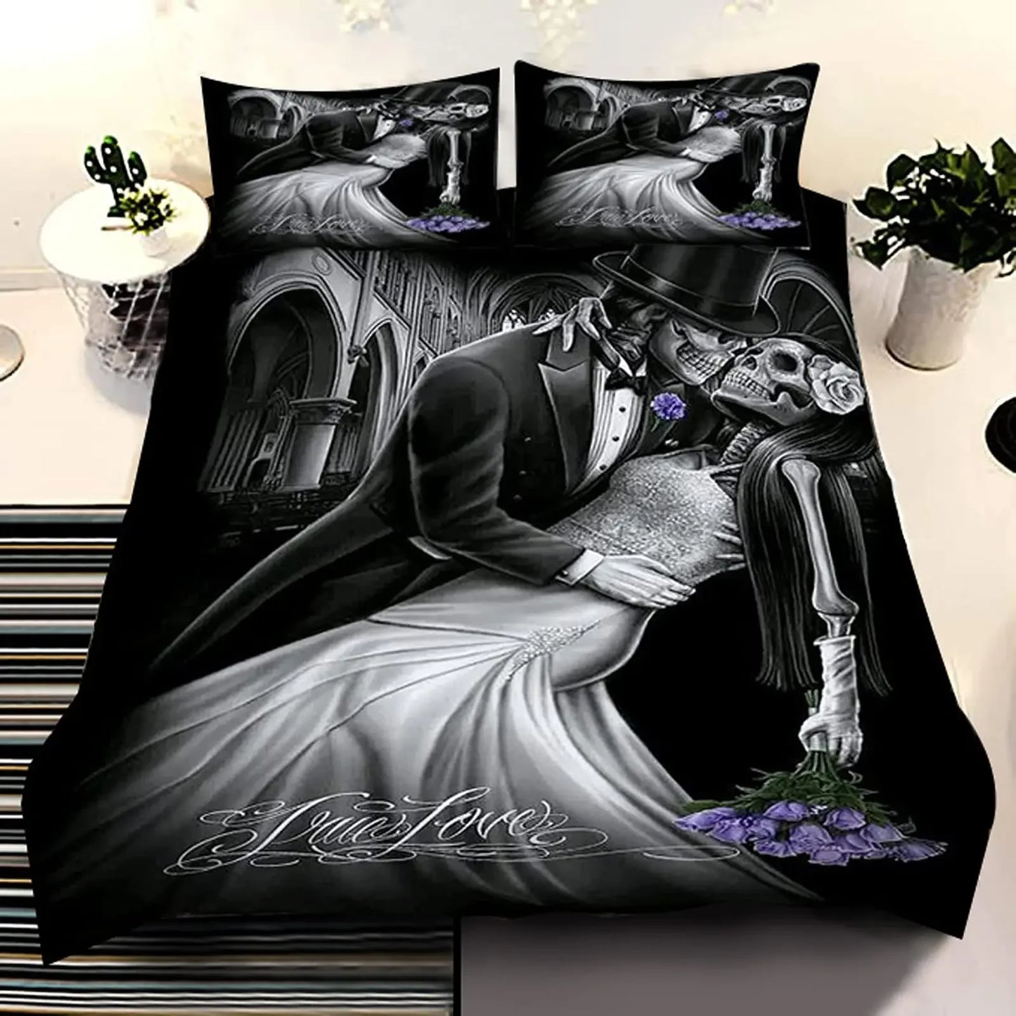 Halloween Tree Bedding Comforter Set Queen King