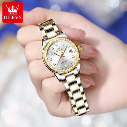 Watch for Women Diamond Gold Luxury Stainless steel