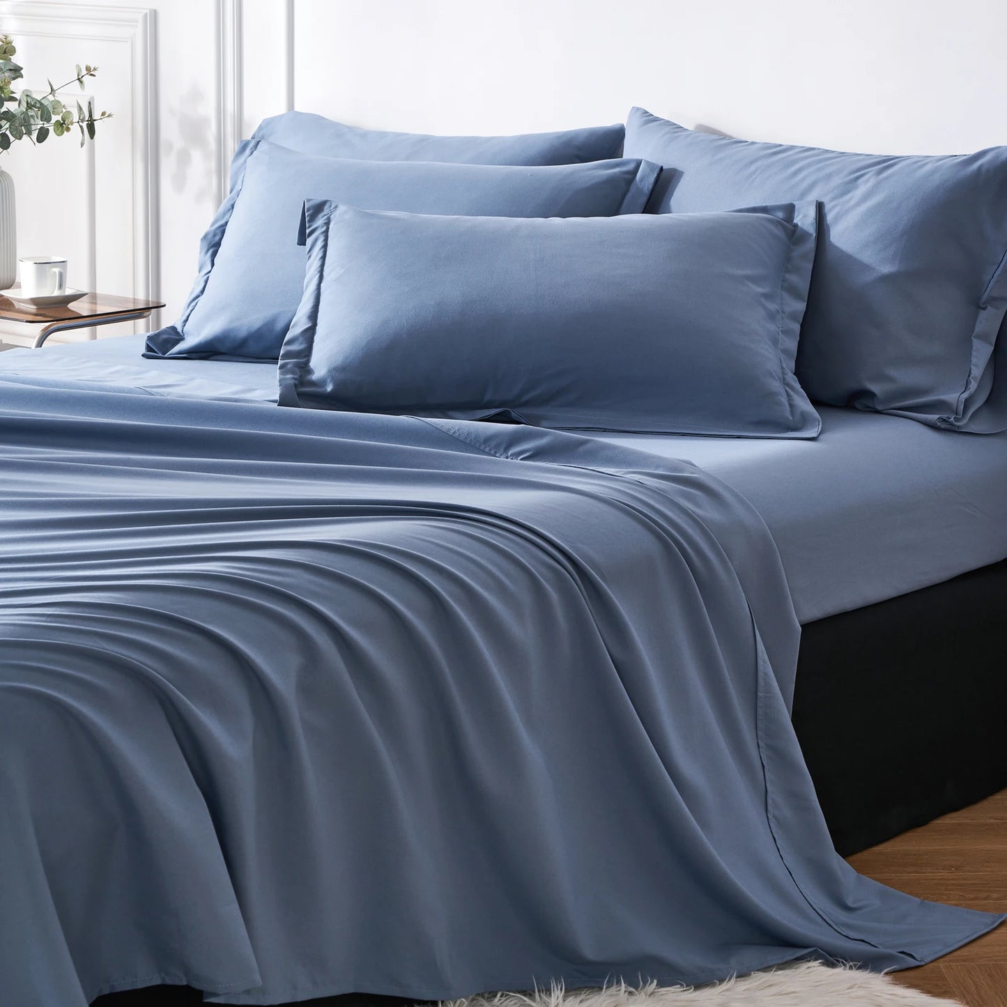 7 Piece Bed In A Bag Comforter Set Queen, Stylish