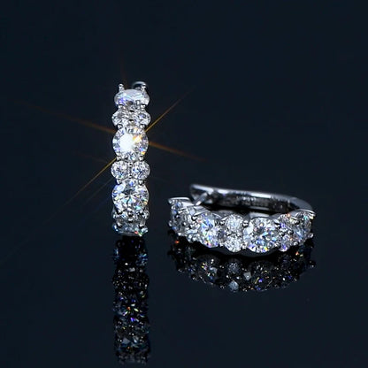 Sparking  Hoop Earrings