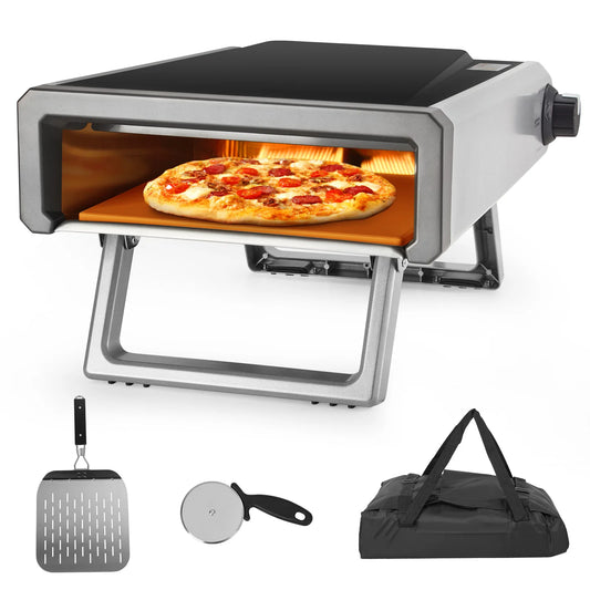 \12" Pizza Oven Outdoor with Gas Powered Propane